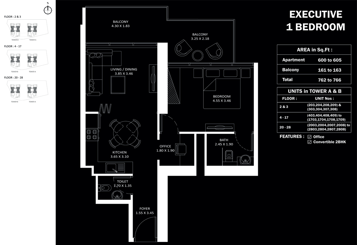 1 Bedroom